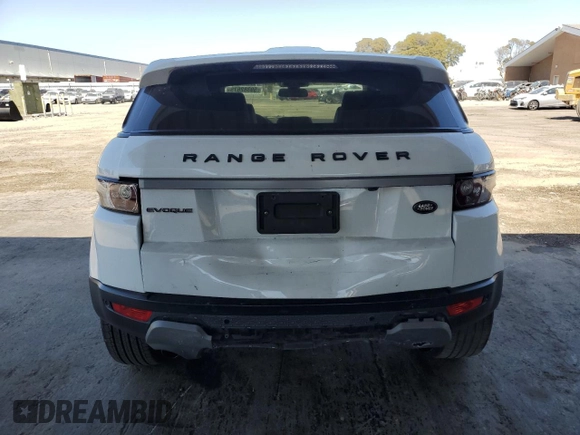 2013 Land Rover Range Rover Evoque Pure Plus with VIN SALVP2BG3DH762293, listed as a Copart auction lot 59382675 with 112,066 mi miles and Salvage title. Bid and sale history available at DreamBid. Image 6.
