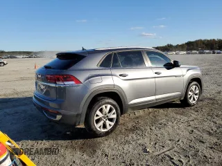 2021 Volkswagen Atlas S with VIN 1V2AC2CA0MC222200, listed as a Copart auction lot 76410174 with 50,054 mi miles and Salvage title. Bid and sale history available at DreamBid. Image 3.