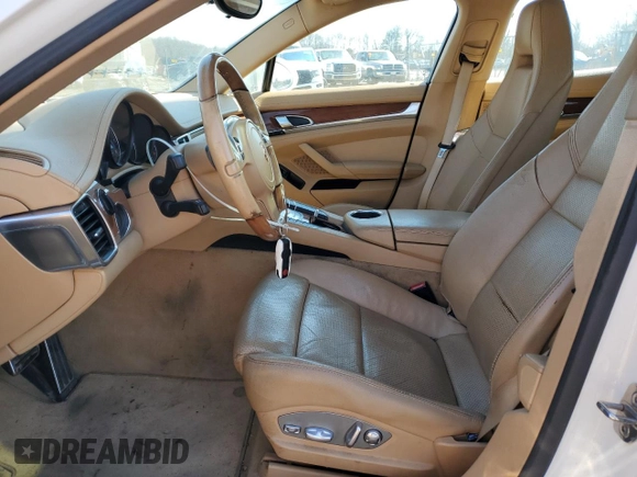 2012 Porsche Panamera with VIN WP0AA2A70CL015111, listed as a Copart auction lot 45416745 with 111,279 mi miles and Salvage title. Bid and sale history available at DreamBid. Image 7.