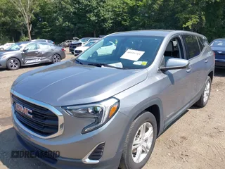 2019 GMC Terrain SLE with VIN 3GKALMEV7KL197959, listed as a IAAI auction lot 40199715 with 73,634 mi miles. Bid and sale history available at carsss.com. Image 2.