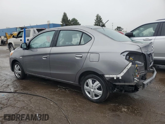 2017 Mitsubishi Mirage ES z VIN ML32F3FJ6HH003669, wystawiony jako Copart lot #55512845 z przebiegiem 110 761 mil mil oraz Tytuł czysty. Historia ofert i sprzedaży dostępna na DreamBid. Obrazek 2.