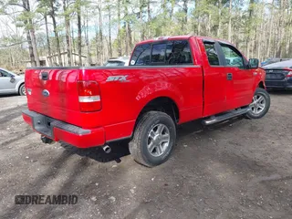 2008 Ford F-150 STX with VIN 1FTRX14W58KE95819, listed as a IAAI auction lot 41867180 with 161,070 mi miles. Bid and sale history available at carsss.com. Image 4.