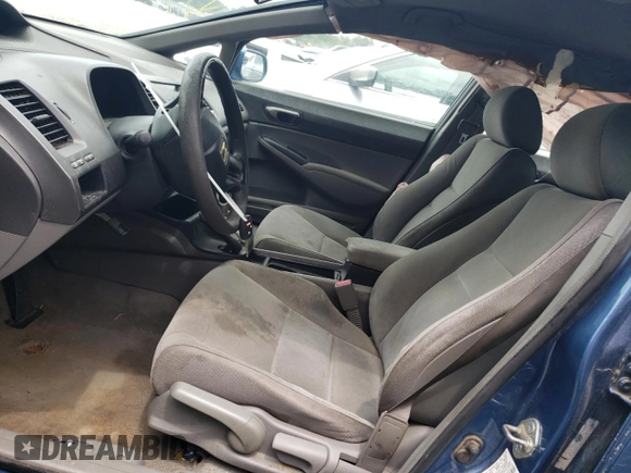 2008 Honda Civic LX with VIN 1HGFA16548L070371, listed as a Copart auction lot 50827495 with 218,270 mi miles and Salvage Title. Bid and sale history available at DreamBid. Image 7.