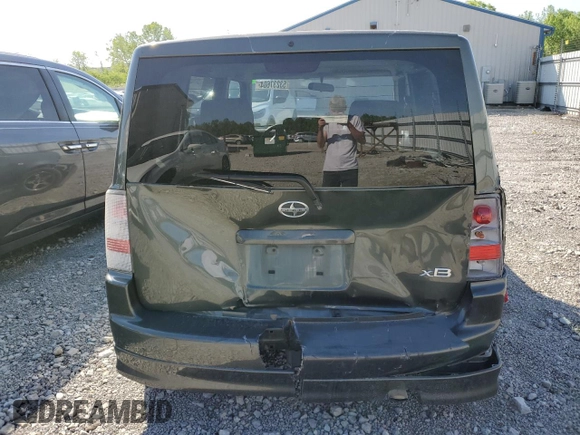 2005 Scion xB with VIN JTLKT324354008549, listed as a Copart auction lot 53237604 with 191,725 mi miles and Salvage Title. Bid and sale history available at carsss.com. Image 6.