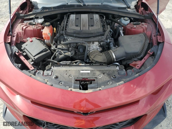 2018 Chevrolet Camaro ZL1 with VIN 1G1FK3D69J0152745, listed as a Copart auction lot 47860335 with 63,603 mi miles and Salvage Title. Bid and sale history available at carsss.com. Image 11.