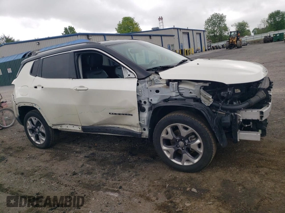 2021 Jeep Compass Limited z VIN 3C4NJDCB6MT578541, wystawiony jako Copart lot #55739055 z przebiegiem 81 351 mil mil oraz Szkoda całkowita • Salvage title. Historia ofert i sprzedaży dostępna na DreamBid. Obrazek 4.