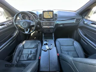 2017 Mercedes-Benz GLS 550 with VIN 4JGDF7DE2HA791339, listed as a Copart auction lot 54977445 with 191,711 mi miles and Clean Title. Bid and sale history available at DreamBid. Image 9.