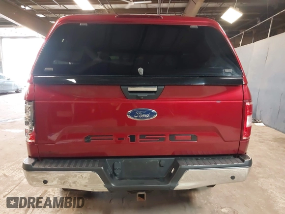 2018 Ford F-150 XL with VIN 1FTFX1E59JFB78505, listed as a IAAI auction lot 41769027 with 63,360 mi miles and . Bid and sale history available at DreamBid. Image 16.