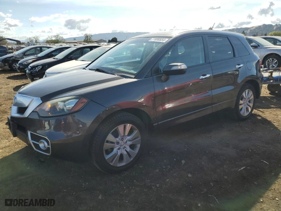2010 Acura RDX Tech Pkg with VIN 5J8TB2H55AA002293, listed as a Copart auction lot 77899554 with 94,227 mi miles and Salvage Title. Bid and sale history available at carsss.com. Image 1.
