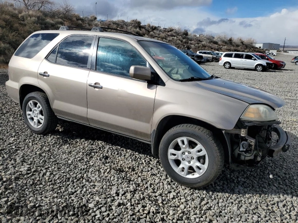 2004 Acura MDX Touring Pkg with VIN 2HNYD18644H558791, listed as a Copart auction lot 48993795 with 161,212 mi miles and Salvage Title. Bid and sale history available at carsss.com. Image 4.