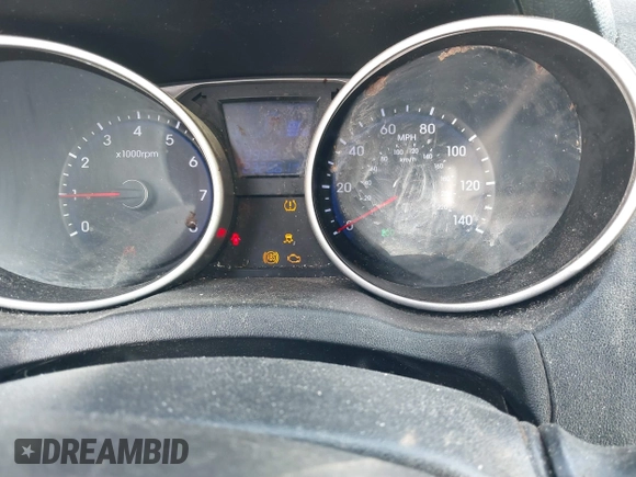 2013 Hyundai Tucson GLS with VIN KM8JU3AC0DU572232, listed as a IAAI auction lot 41724332 with 232,661 mi miles. Bid and sale history available at carsss.com. Image 7.