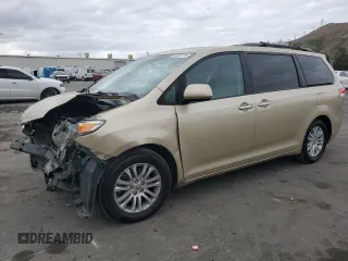 2011 Toyota Sienna XLE AAS with VIN 5TDYK3DC7BS110854, listed as a Copart auction lot 54604135 with 161,612 mi miles and Salvage Title. Bid and sale history available at DreamBid. Image 1.