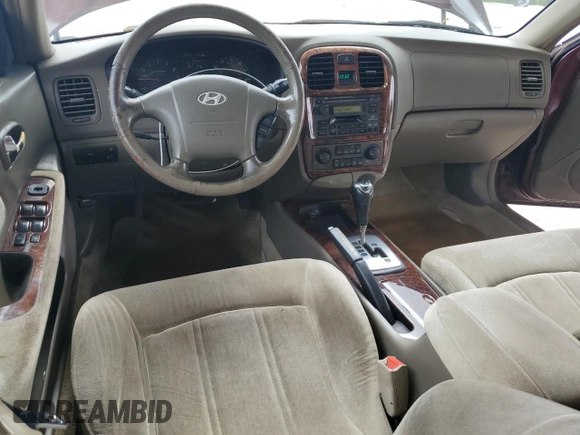 2003 Hyundai Sonata GLS with VIN KMHWF35H43A869994, listed as a Copart auction lot 54252335 with 50,203 mi miles and Salvage Title. Bid and sale history available at carsss.com. Image 8.