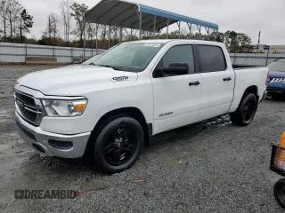 2019 Ram 1500 Tradesman with VIN 1C6RREGT7KN562680, listed as a Copart auction lot 81610524 with 97,951 mi miles and Salvage Title. Bid and sale history available at carsss.com. Image 1.