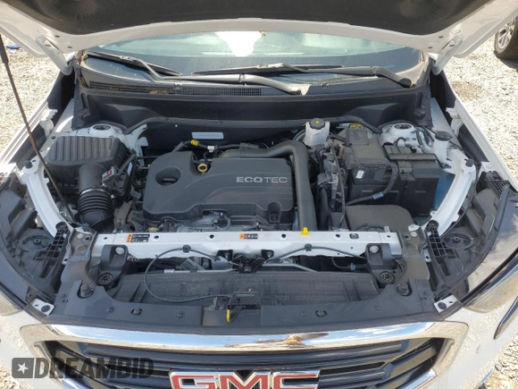2020 GMC Terrain SLE with VIN 3GKALMEV0LL301726, listed as a Copart auction lot 61779595 with 42,015 mi miles and Salvage title. Bid and sale history available at DreamBid. Image 12.