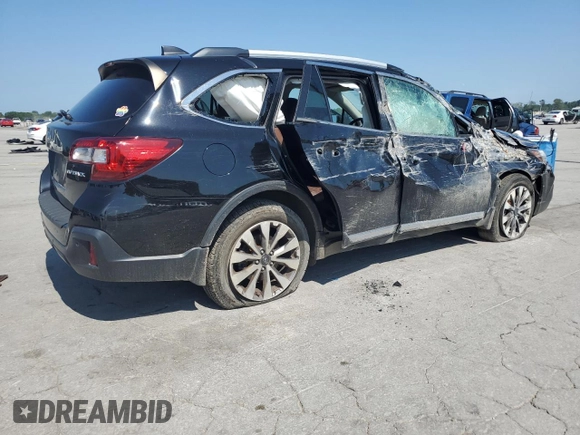 2018 Subaru Outback Touring with VIN 4S4BSATC2J3340695, listed as a Copart auction lot 62158175 with 98,346 mi miles and Salvage title. Bid and sale history available at DreamBid. Image 3.