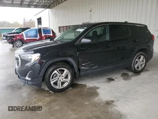 2018 GMC Terrain SLE with VIN 3GKALMEV3JL333079, listed as a Copart auction lot 48433175 with 152,690 mi miles and Salvage Title. Bid and sale history available at carsss.com. Image 1.