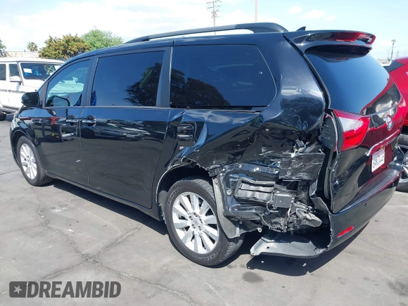 2017 Toyota Sienna XLE Auto Access Seat with VIN 5TDYZ3DC6HS850223, listed as a IAAI auction lot 41958525 with 46,261 mi miles and . Bid and sale history available at DreamBid. Image 3.