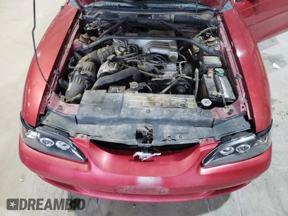 1994 Ford Mustang GT z VIN 1FALP42T5RF144134, wystawiony jako Copart lot #54272735 z przebiegiem 241 478 mil mil oraz Szkoda całkowita • Salvage title. Historia ofert i sprzedaży dostępna na DreamBid. Obrazek 11.