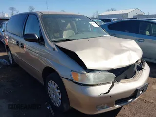 2002 Honda Odyssey LX z VIN 5FNRL18562B018754, wystawiony jako IAAI lot #41766730 z przebiegiem 200 067 mil mil oraz . Historia ofert i sprzedaży dostępna na DreamBid. Obrazek 1.