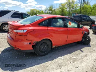 2012 Ford Focus SE with VIN 1FAHP3F28CL173251, listed as a Copart auction lot 56394695 with Not provided miles and Non repairable. Bid and sale history available at DreamBid. Image 3.