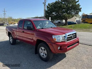2007 Toyota Tacoma PreRunner with VIN 5TETU62NX7Z464596, listed as a Copart auction lot 52333985 with NaN miles and Clean Title. Bid and sale history available at carsss.com. Image 1.