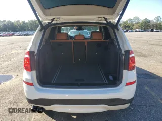 2017 BMW X3 sDrive28i with VIN 5UXWZ7C39H0V92670, listed as a Copart auction lot 86140754 with 107,846 mi miles and Salvage Title. Bid and sale history available at carsss.com. Image 6.