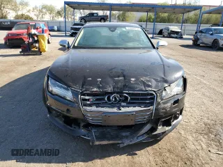 2014 Audi S7 Prestige with VIN WAUW2AFC5EN005147, listed as a Copart auction lot 69822734 with 111,484 mi miles and Salvage Title. Bid and sale history available at carsss.com. Image 5.