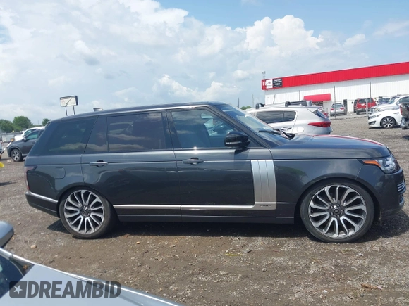 2017 Land Rover Range Rover с VIN SALGV5FE6HA343278, выставлен на аукционе IAAI как лот 42542218 с пробегом 82 599 миль миль и . История ставок и продаж доступна на DreamBid. Изображение 13.