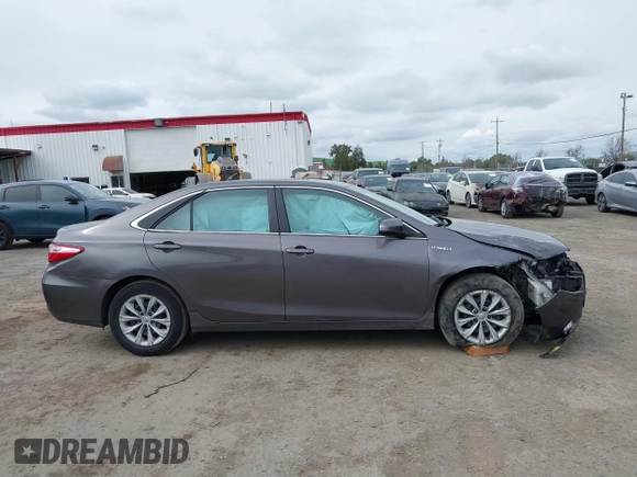 2017 Toyota Camry Hybrid LE with VIN 4T1BD1FK9HU216117, listed as a IAAI auction lot 41710989 with 99,595 mi miles. Bid and sale history available at carsss.com. Image 13.