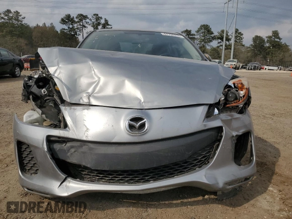 2012 Mazda 3 i Touring with VIN JM1BL1V74C1700744, listed as a Copart auction lot 47706935 with 164,797 mi miles and Salvage Title. Bid and sale history available at DreamBid. Image 5.