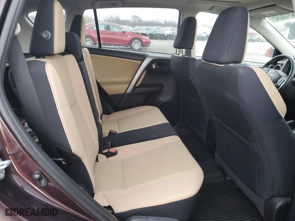 2017 Toyota RAV4 XLE with VIN 2T3RFREV2HW662443, listed as a Copart auction lot 50436345 with 106,691 mi miles and Salvage Title. Bid and sale history available at carsss.com. Image 10.