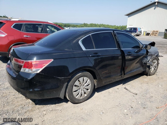 2011 Honda Accord Sdn LX with VIN 1HGCP2F3XBA076247, listed as a Copart auction lot 72983584 with 131,153 mi miles and Salvage Title. Bid and sale history available at carsss.com. Image 3.