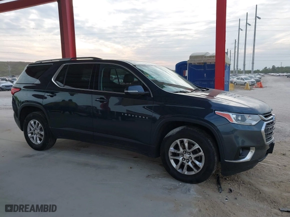 2018 Chevrolet Traverse LT Cloth with VIN 1GNERGKW3JJ275967, listed as a IAAI auction lot 41307855 with 136,207 mi miles. Bid and sale history available at carsss.com. Image 14.