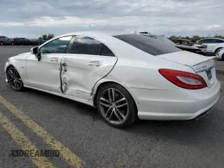 2012 Mercedes-Benz CLS-Class CLS 550 with VIN WDDLJ9BB2CA035124, listed as a Copart auction lot 74322284 with 80,823 mi miles and Salvage Title. Bid and sale history available at carsss.com. Image 2.