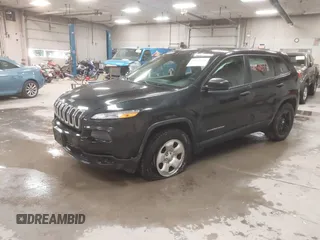 2016 Jeep Cherokee Sport with VIN 1C4PJMAS9GW268040, listed as a IAAI auction lot 41241844 with 102,211 mi miles and . Bid and sale history available at DreamBid. Image 18.