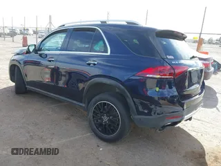 2020 Mercedes-Benz GLE 450 with VIN 4JGFB5KB9LA244966, listed as a IAAI auction lot 41811214 with 85,317 mi miles and . Bid and sale history available at DreamBid. Image 3.