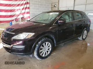 2008 Mazda CX-9 Grand Touring with VIN JM3TB38A880129354, listed as a Copart auction lot 89363705 with 136,190 mi miles and Salvage Title. Bid and sale history available at carsss.com. Image 1.