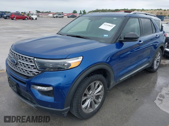 2022 Ford Explorer Limited z VIN 1FMSK7FH7NGB57172, wystawiony jako IAAI lot #42155845 z przebiegiem 51 000 mil mil oraz . Historia ofert i sprzedaży dostępna na DreamBid. Obrazek 20.