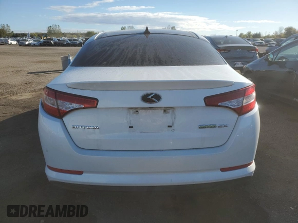 2013 Kia Optima Hybrid LX with VIN KNAGM4ADXD5043066, listed as a Copart auction lot 73050064 with 152,637 mi miles and Clean Title. Bid and sale history available at carsss.com. Image 6.