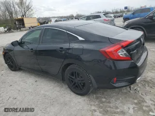 2019 Honda Civic Sedan LX with VIN 19XFC2F68KE025280, listed as a Copart auction lot 51208315 with 71,052 mi miles and Salvage Title. Bid and sale history available at carsss.com. Image 2.