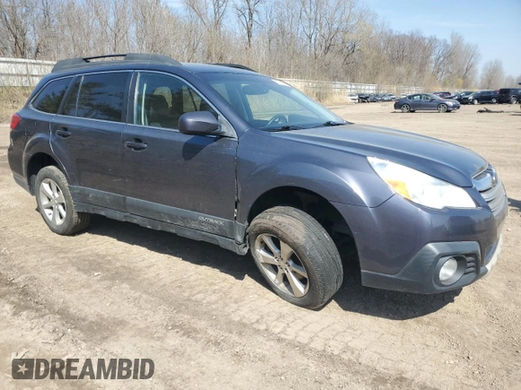 2014 Subaru Outback Limited with VIN 4S4BRCLC4E3200452, listed as a Copart auction lot 53103685 with Not Provided miles and Clean Title. Bid and sale history available at DreamBid. Image 4.