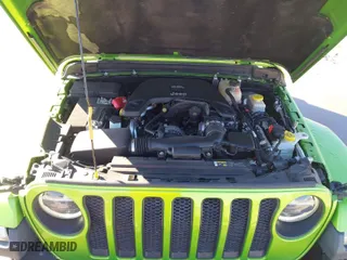 2019 Jeep Wrangler Unlimited Sahara with VIN 1C4HJXEG7KW505032, listed as a IAAI auction lot 41180623 with 94,745 mi miles. Bid and sale history available at carsss.com. Image 10.