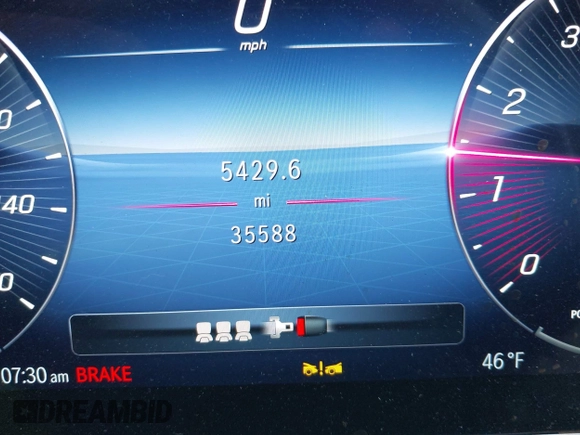 2023 Mercedes-Benz C 300 with VIN W1KAF4HB0PR099804, listed as a IAAI auction lot 42030429 with 35,588 mi miles and . Bid and sale history available at DreamBid. Image 7.