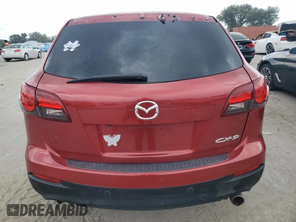 2015 Mazda CX-9 Grand Touring with VIN JM3TB2DAXF0455492, listed as a Copart auction lot 67681154 with Not Provided miles and Clean Title. Bid and sale history available at carsss.com. Image 6.