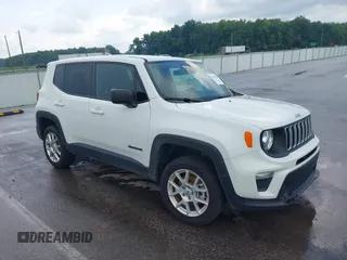 2023 Jeep Renegade Latitude with VIN ZACNJDB15PPP66789, listed as a IAAI auction lot 42762561 with 32,267 mi miles and . Bid and sale history available at DreamBid. Image 1.