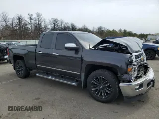 2014 Chevrolet Silverado 1500 LTZ with VIN 1GCVKSEC1EZ134582, listed as a Copart auction lot 50472335 with 93,362 mi miles and Salvage Title. Bid and sale history available at DreamBid. Image 4.