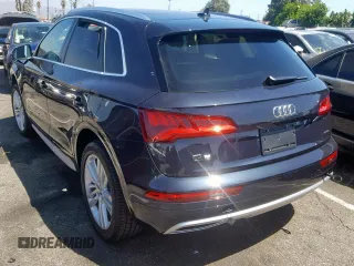 2019 Audi Q5 Premium Plus with VIN WA1BNAFY5K2083360, listed as a Copart auction lot 52040605 with 36,850 mi miles and Salvage Title. Bid and sale history available at carsss.com. Image 3.