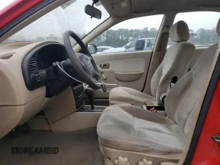 2003 Kia Spectra with VIN KNAFB121535245946, listed as a Copart auction lot 45688365 with 196,338 mi miles and Salvage Title. Bid and sale history available at DreamBid. Image 7.