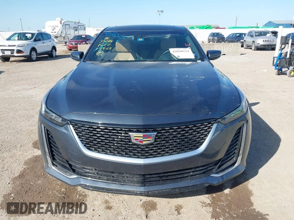 2021 Cadillac CT5 Premium Luxury with VIN 1G6DN5RK4M0115844, listed as a IAAI auction lot 42020524 with 52,226 mi miles. Bid and sale history available at carsss.com. Image 12.